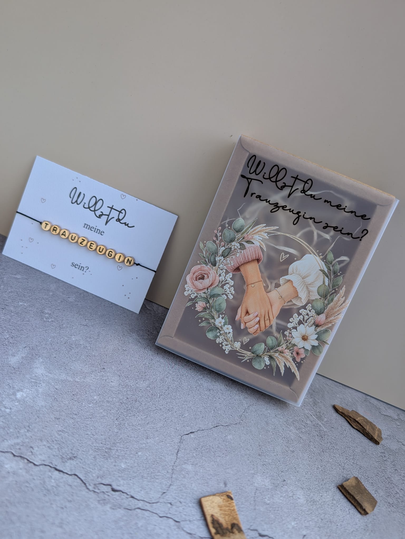 Trauzeugin Geschenkbox – „Willst du meine Trauzeugin sein?“ | Geschenk zur Hochzeit