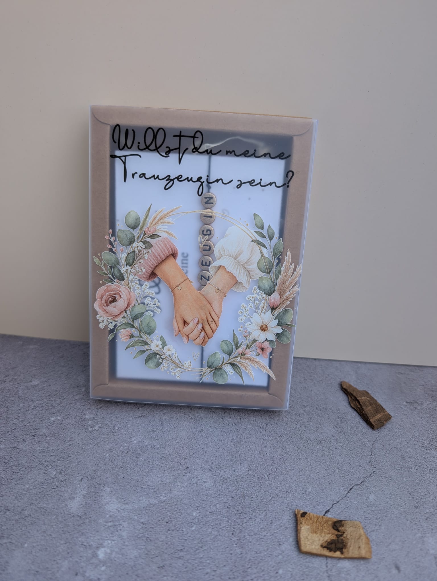 Trauzeugin Geschenkbox – „Willst du meine Trauzeugin sein?“ | Geschenk zur Hochzeit
