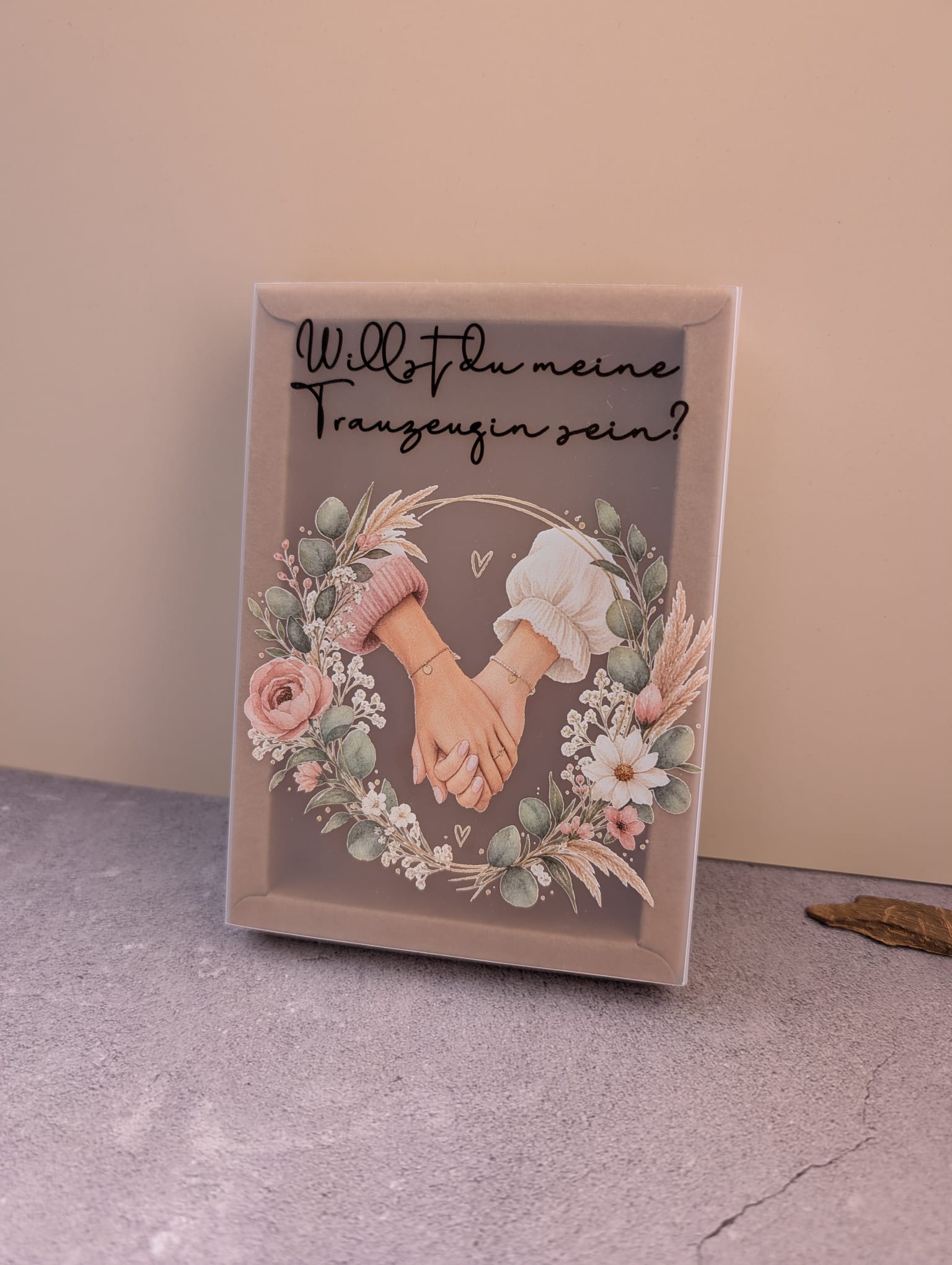 Trauzeugin Geschenkbox – „Willst du meine Trauzeugin sein?“ | Geschenk zur Hochzeit