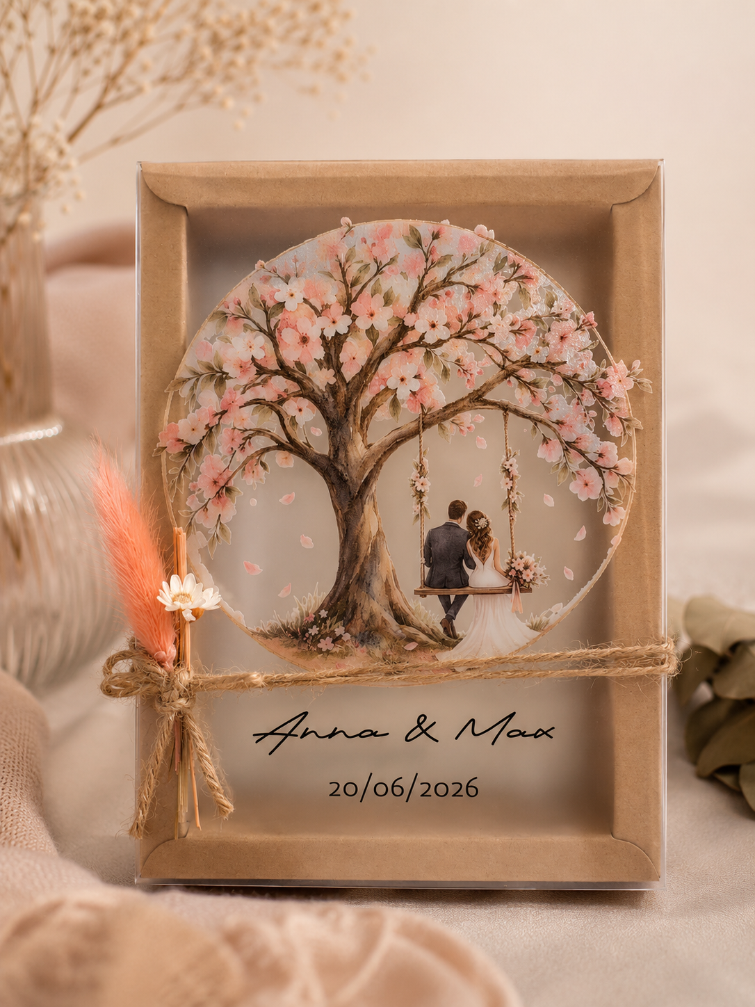 Geldgeschenk zur Hochzeit – „Ein Baum für eure Liebe“