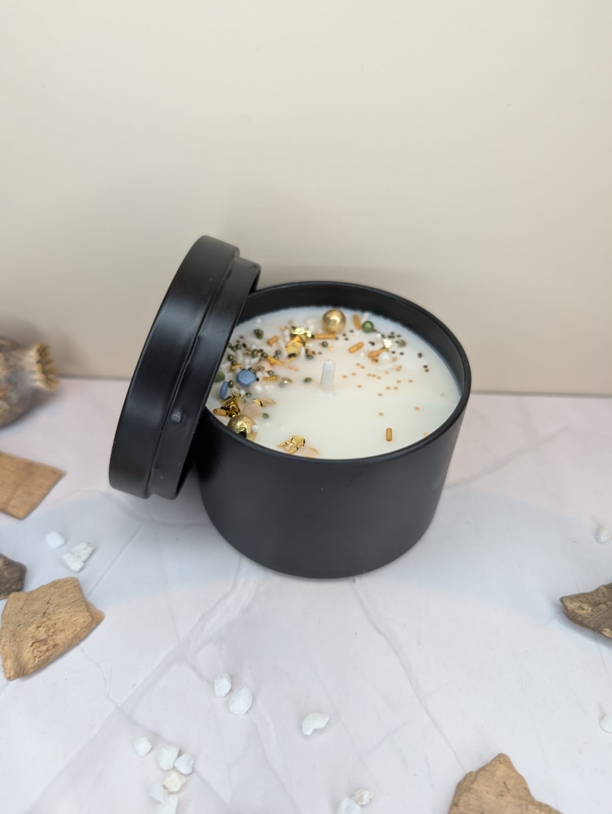 Wunschkerze – Duftkerze aus Sojawachs mit Farb- & Duftwahl